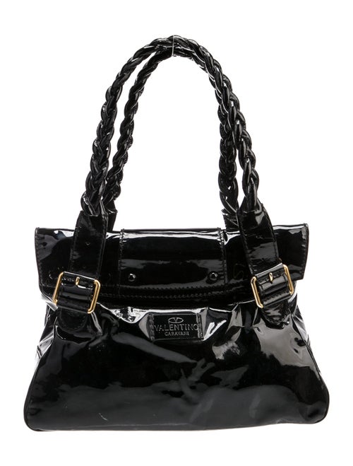 Valentino Patent Leather Shoulder Bag