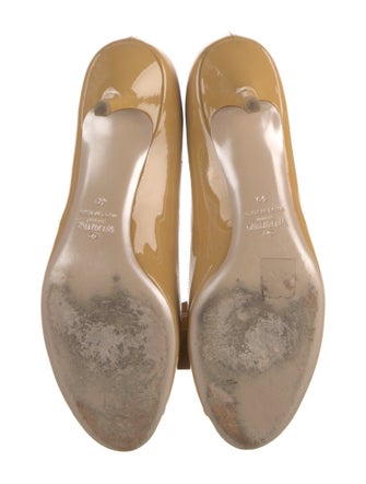 Valentino Vara Bow Accent Patent Leather Pumps