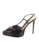 Valentino Patent Leather Slingback Pumps