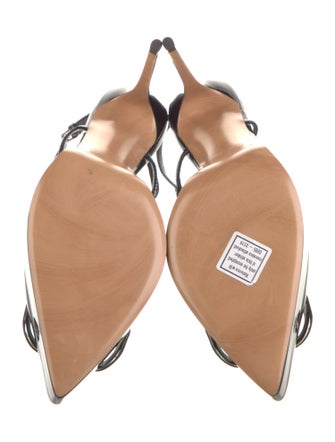 Valentino Patent Leather Slingback Pumps