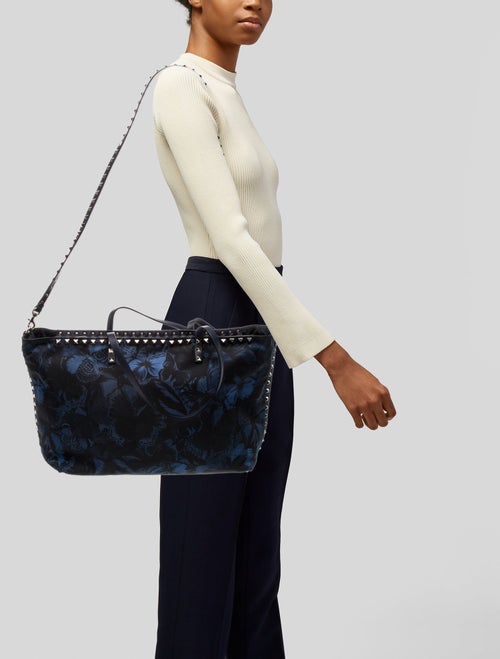Valentino Rockstud Weekender Bag
