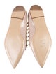 Valentino Rockstud Accents Patent Leather Ballet Flats