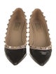 Valentino Rockstud Accents Patent Leather Pumps