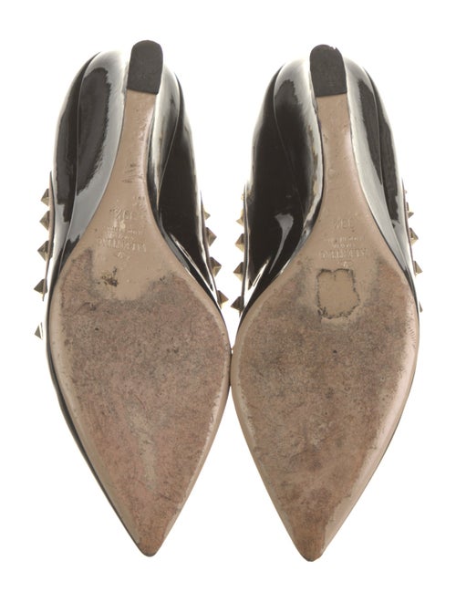 Valentino Rockstud Accents Patent Leather Pumps