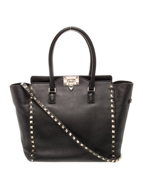 Valentino Rockstud Top Handle Bag