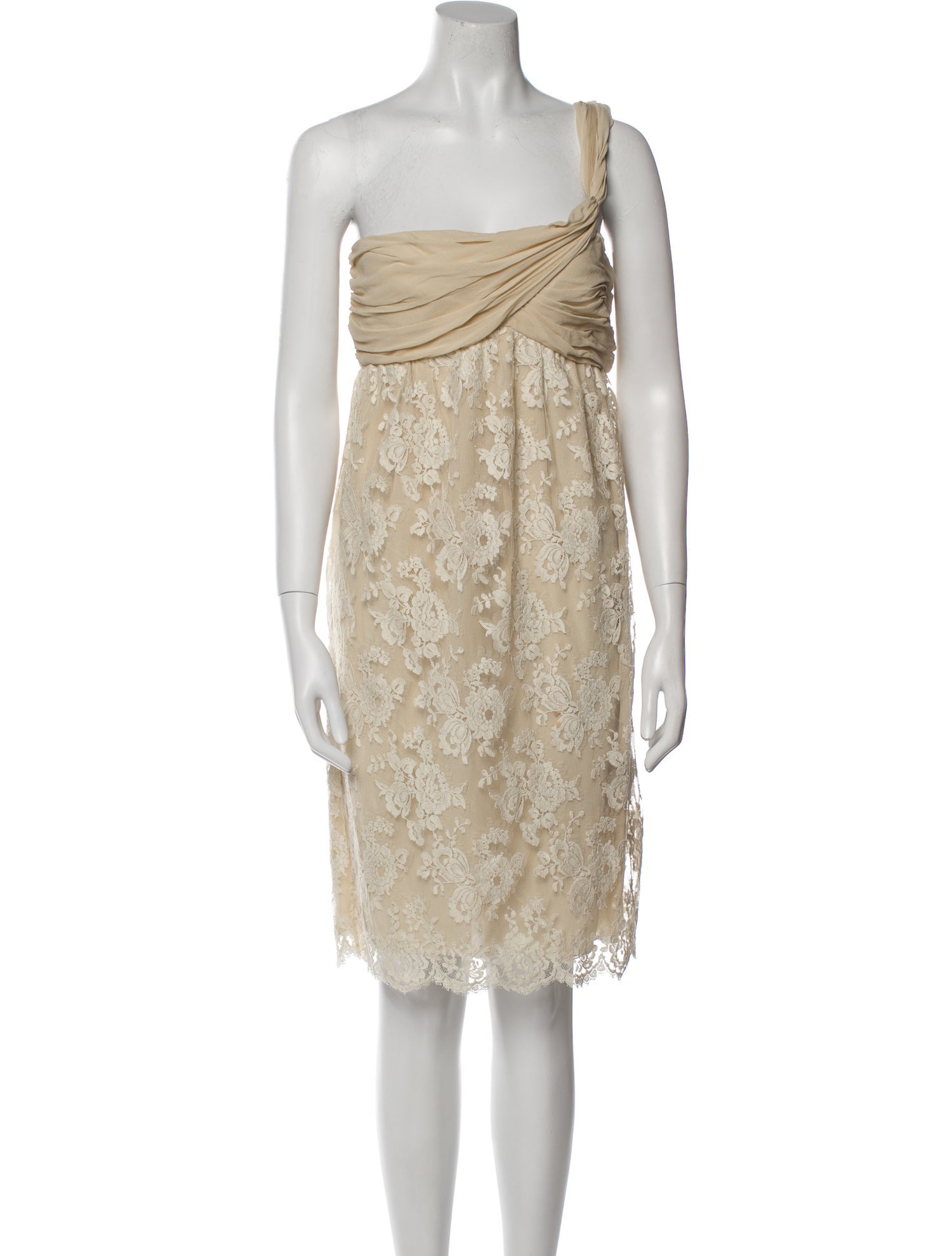 Valentino Silk Knee-Length Dress