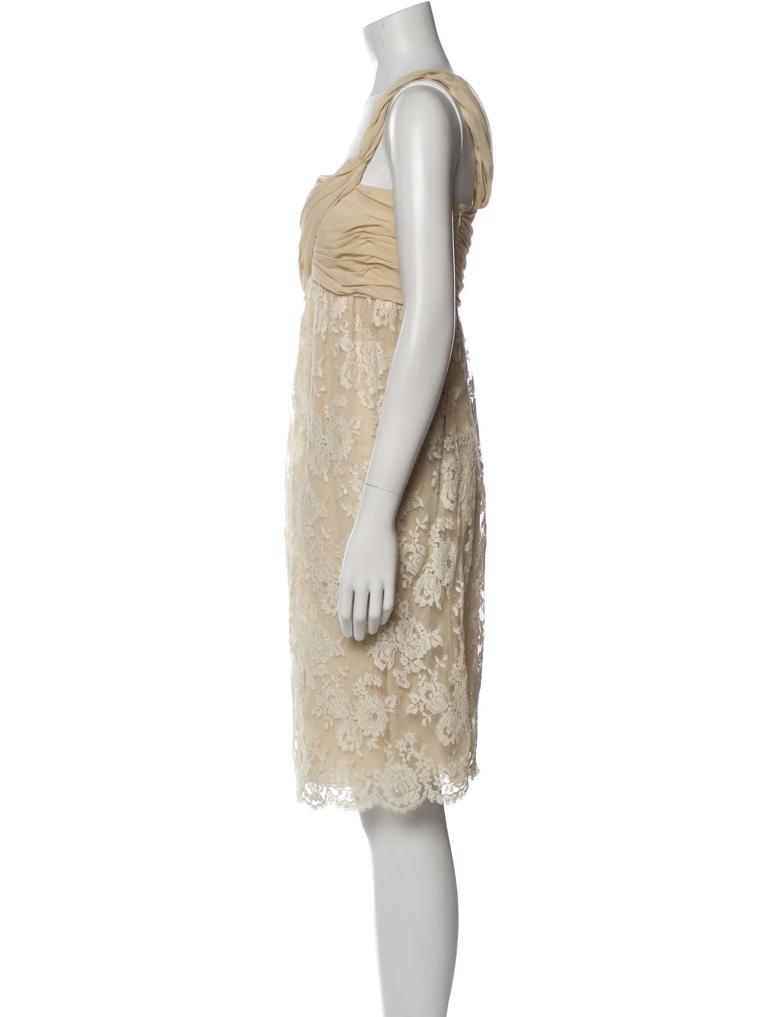 Valentino Silk Knee-Length Dress