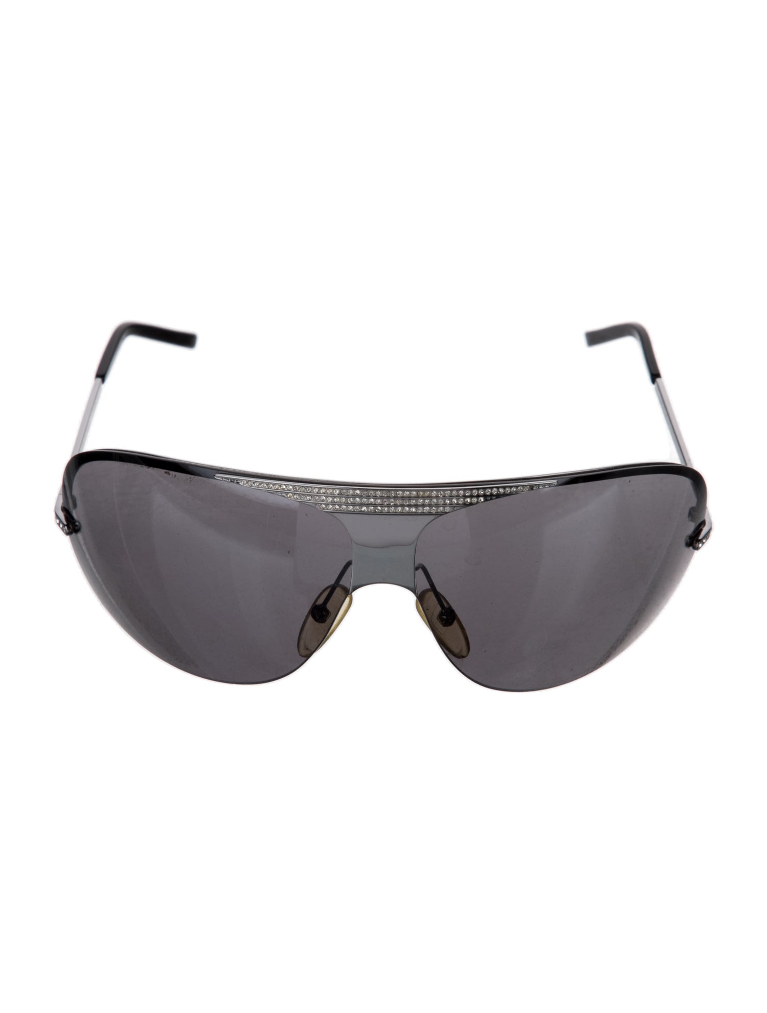 Valentino Shield Mirrored Sunglasses