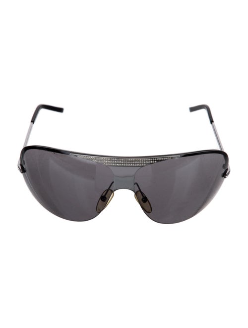 Valentino Shield Mirrored Sunglasses