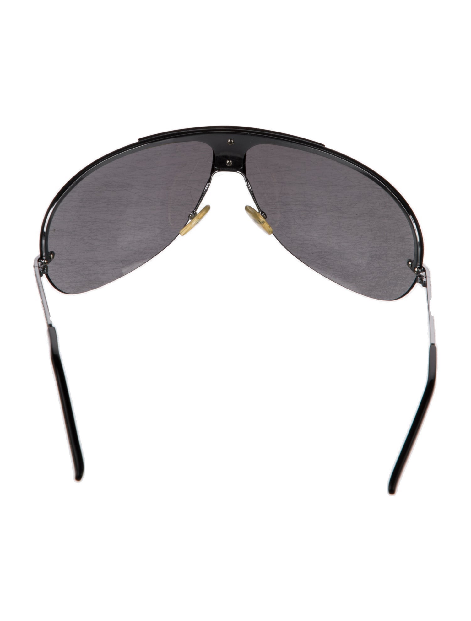 Valentino Shield Mirrored Sunglasses