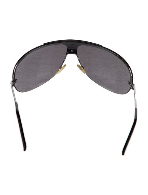 Valentino Shield Mirrored Sunglasses