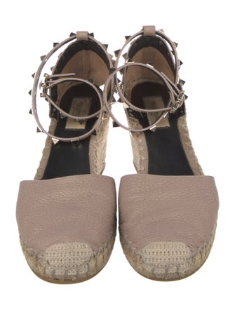 Valentino Rockstud Accents Leather D'Orsay Pumps