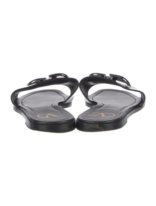 Valentino Leather Slides