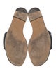 Valentino Leather Slides