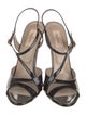 Valentino Patent Leather Slingback Sandals