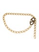 Valentino Wide Metal Chain-Link Belt