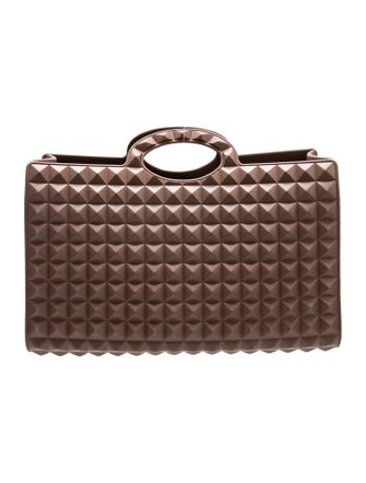 Valentino Rockstud Top Handle Bag