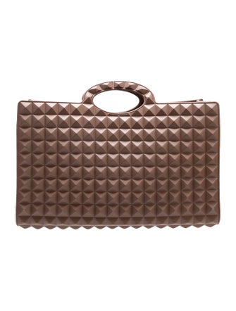 Valentino Rockstud Top Handle Bag