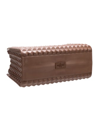 Valentino Rockstud Top Handle Bag