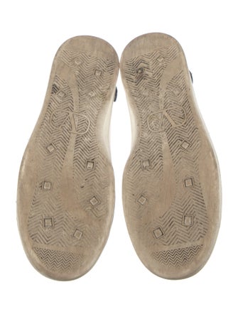 Valentino Rockstud Accents Leather Sneakers