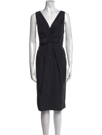 Valentino Silk Midi Length Dress