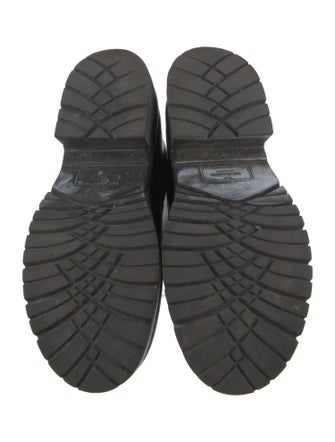 Valentino Rockstud Accents Leather Boots