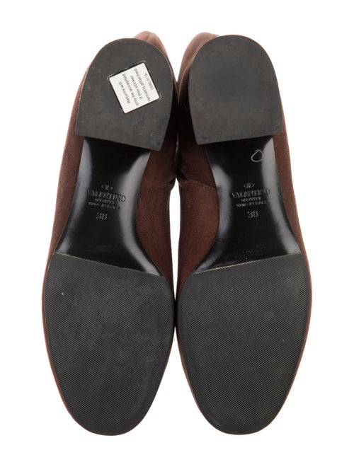 Valentino Suede Riding Boots