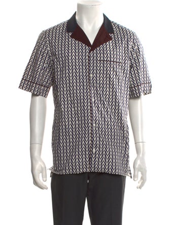 Valentino Printed Short Sleeve Shirt