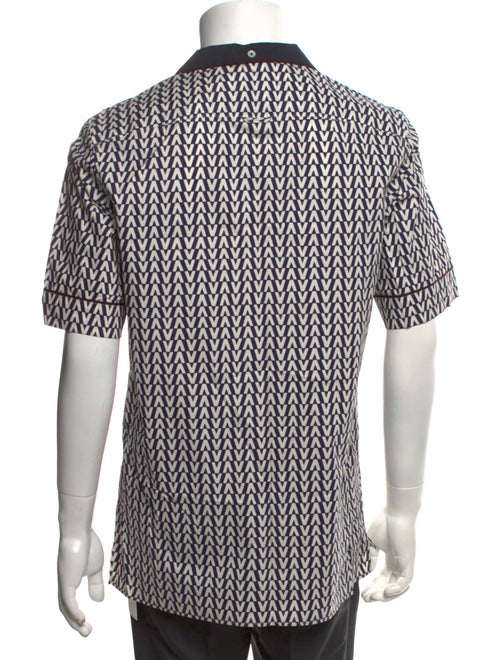 Valentino Printed Short Sleeve Shirt