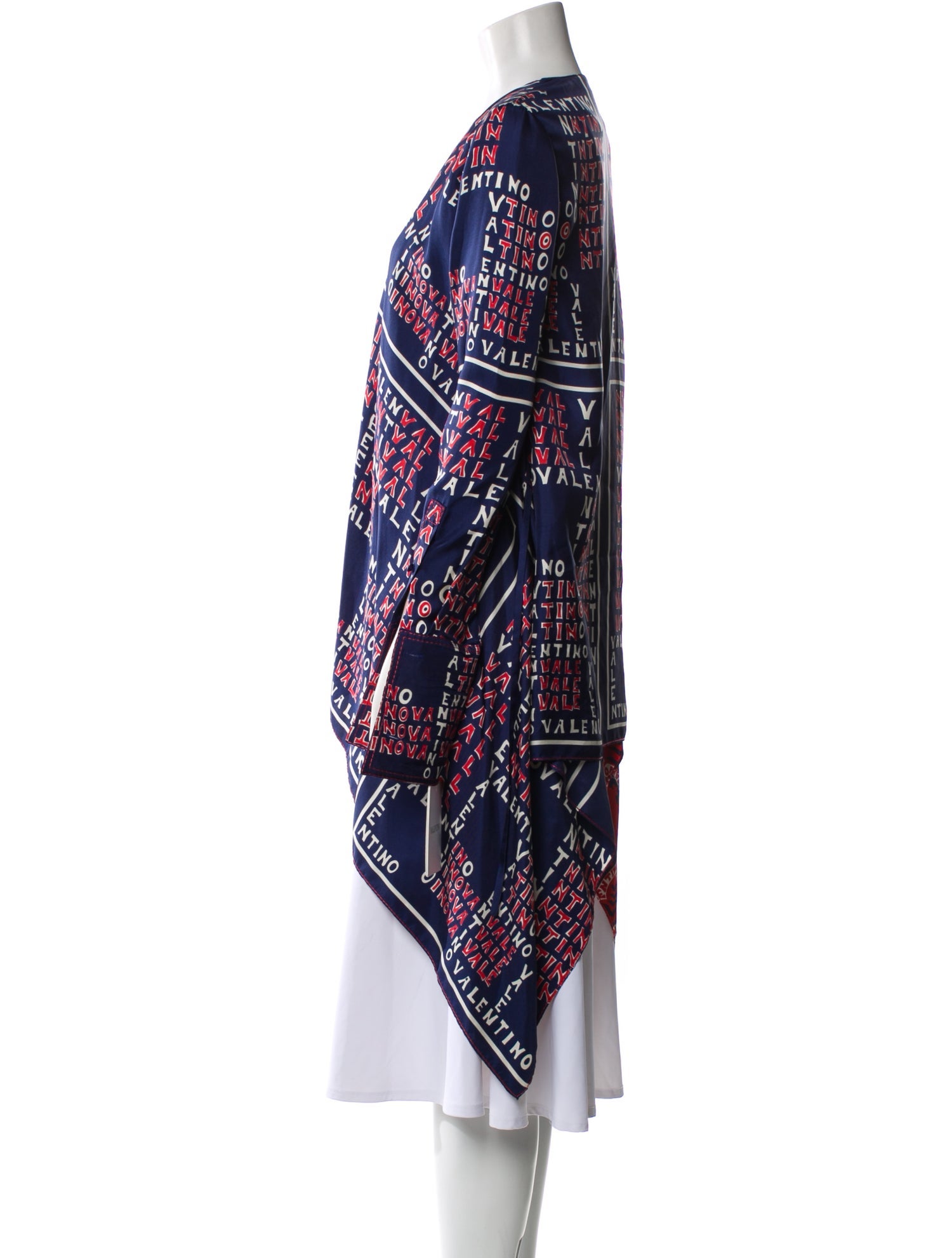 Valentino Silk Printed Jacket