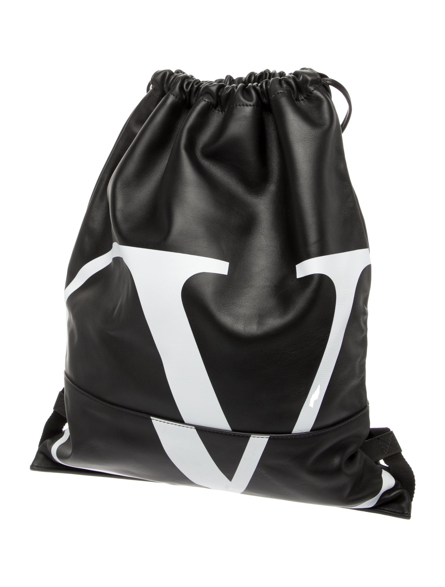 Valentino Leather Bucket Bag