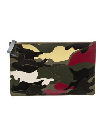 Valentino Leather Clutch