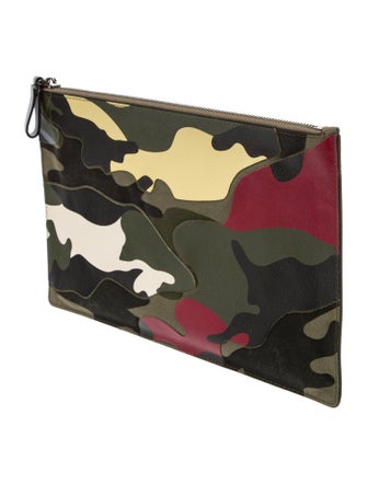 Valentino Leather Clutch