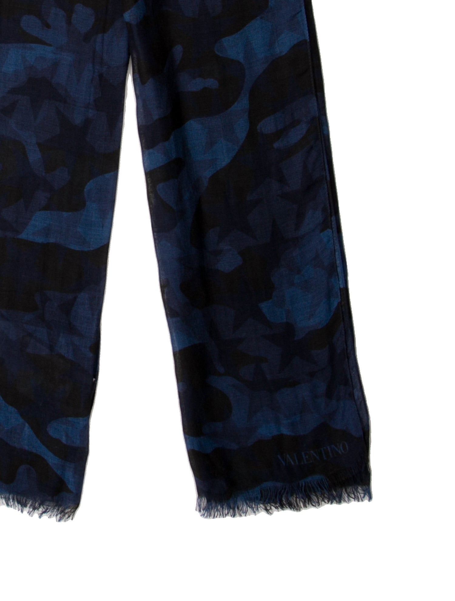 Valentino Wool Printed Scarf