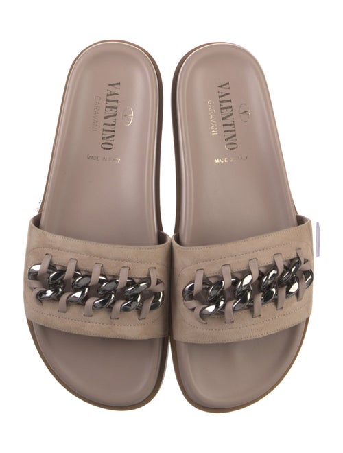 Valentino Suede Whipstitch Trim