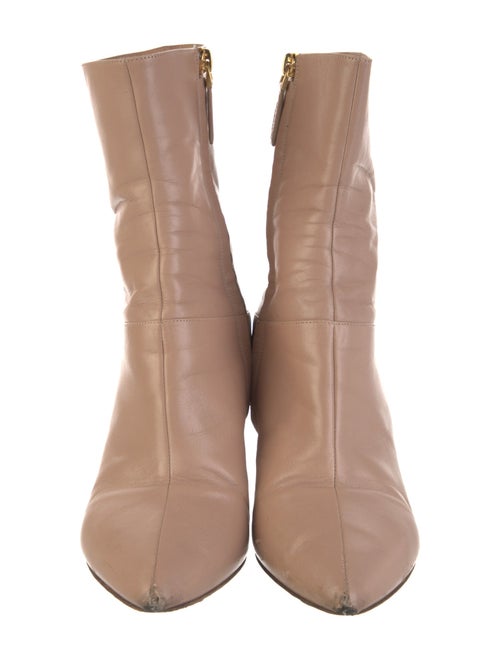 Valentino Rockstud Accents Leather Boots