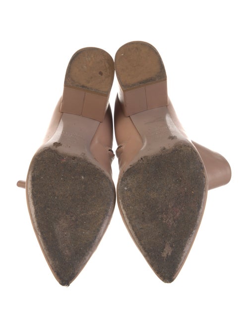 Valentino Rockstud Accents Leather Boots