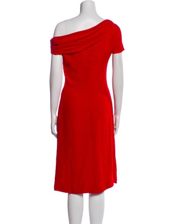 Valentino Silk Knee-Length Dress