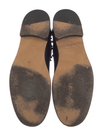 Valentino Rockstud Accents Leather Moto Boots