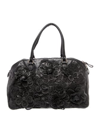 Valentino Leather Top Handle Bag