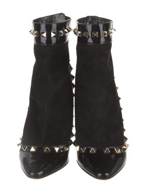 Valentino Rockstud Accents Patent Leather Pumps