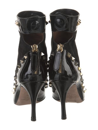 Valentino Rockstud Accents Patent Leather Pumps