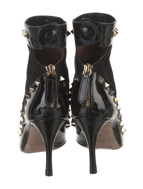 Valentino Rockstud Accents Patent Leather Pumps