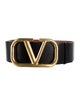 Valentino Wide Leather Belt