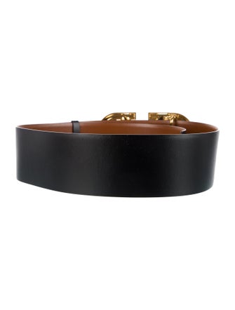 Valentino Wide Leather Belt