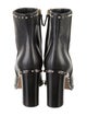 Valentino Rockstud Accents Leather Boots