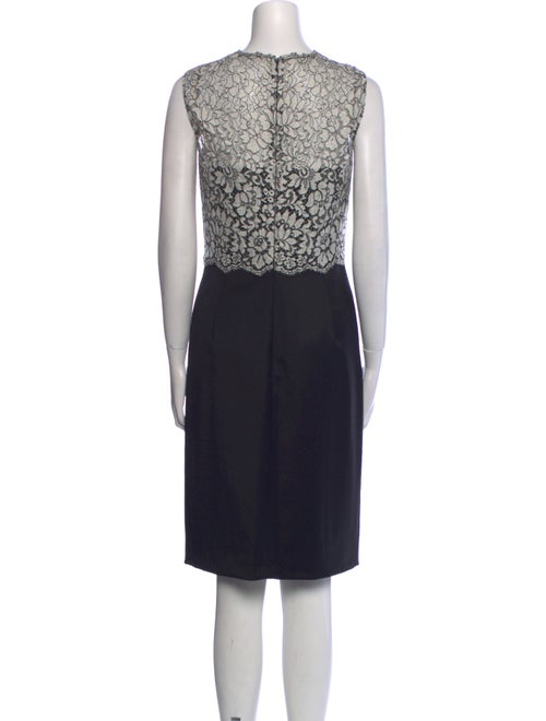 Valentino Lace Pattern Midi Length Dress
