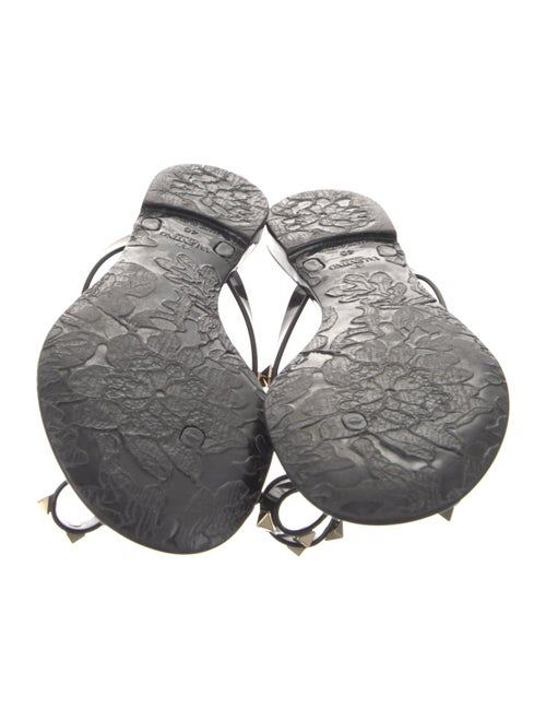 Valentino Rubber Studded Accents Slides