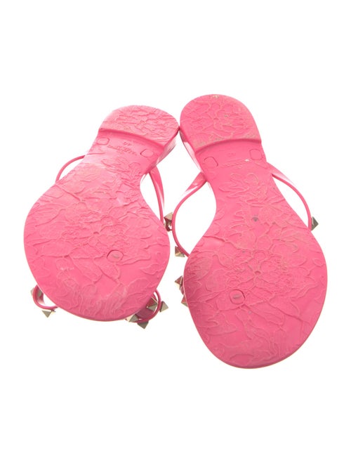 Valentino Rubber Studded Accents Slides