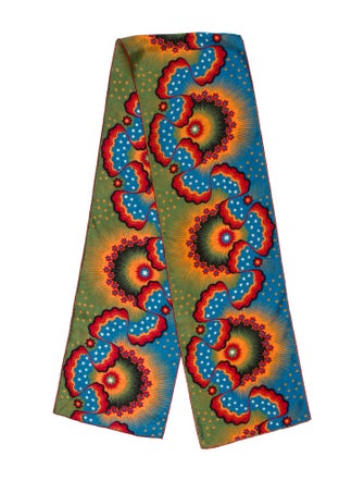 Valentino Silk Paisley Print Scarf